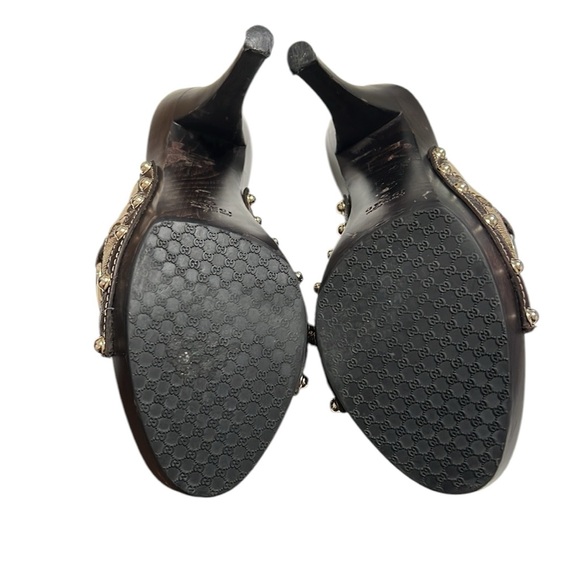 Gucci Canvas Mules Size 10 - Picture 11 of 15